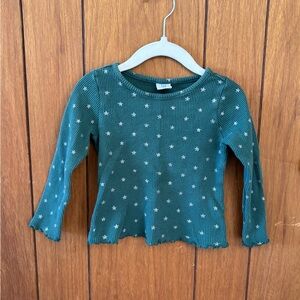 GAP Green Star Print Kids Top